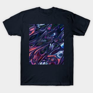 Iridescent - holographic Colorful Rainbow T-Shirt